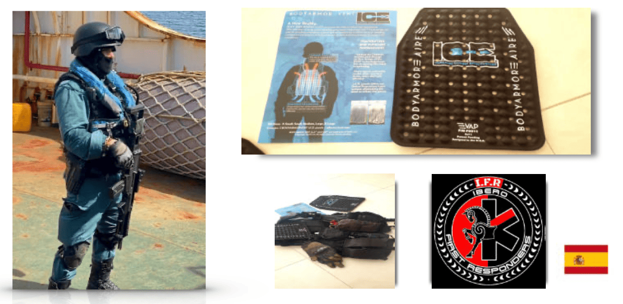 Resena de Ricardo McClain Body Armor Vents ICE Retro Fit Kit